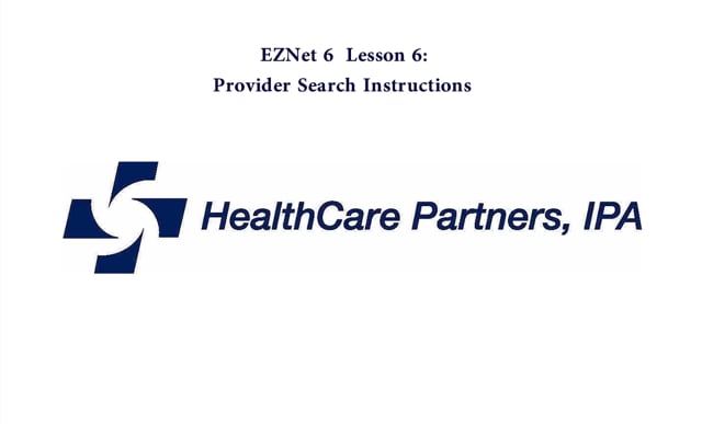 EZ-Net Training – HCP
