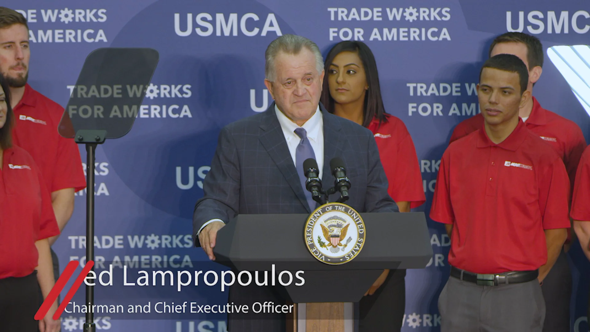 Merit Medical Hosts Vice President Mike Pence