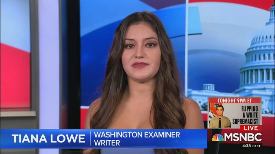 Tiana Lowe Of The Washington Examiner On Msnbc Live August 25 2019 On Vimeo