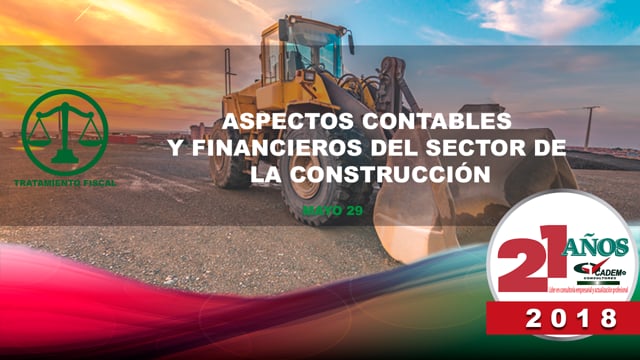 Aspectos Contables y Financieros del Sector de la Construcción