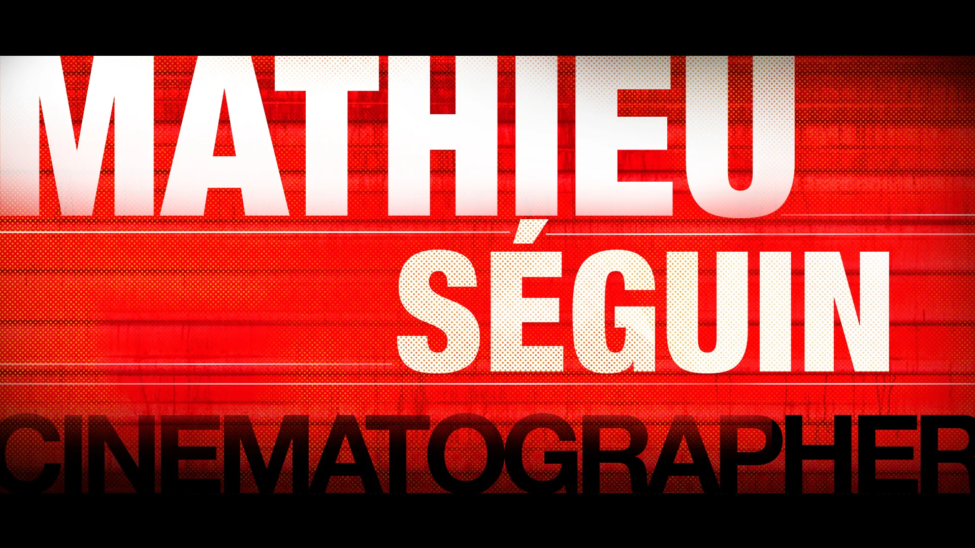 Mathieu Séguin | Reel 2019 on Vimeo