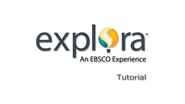 Explora for Middle and High School Users - Tutorial