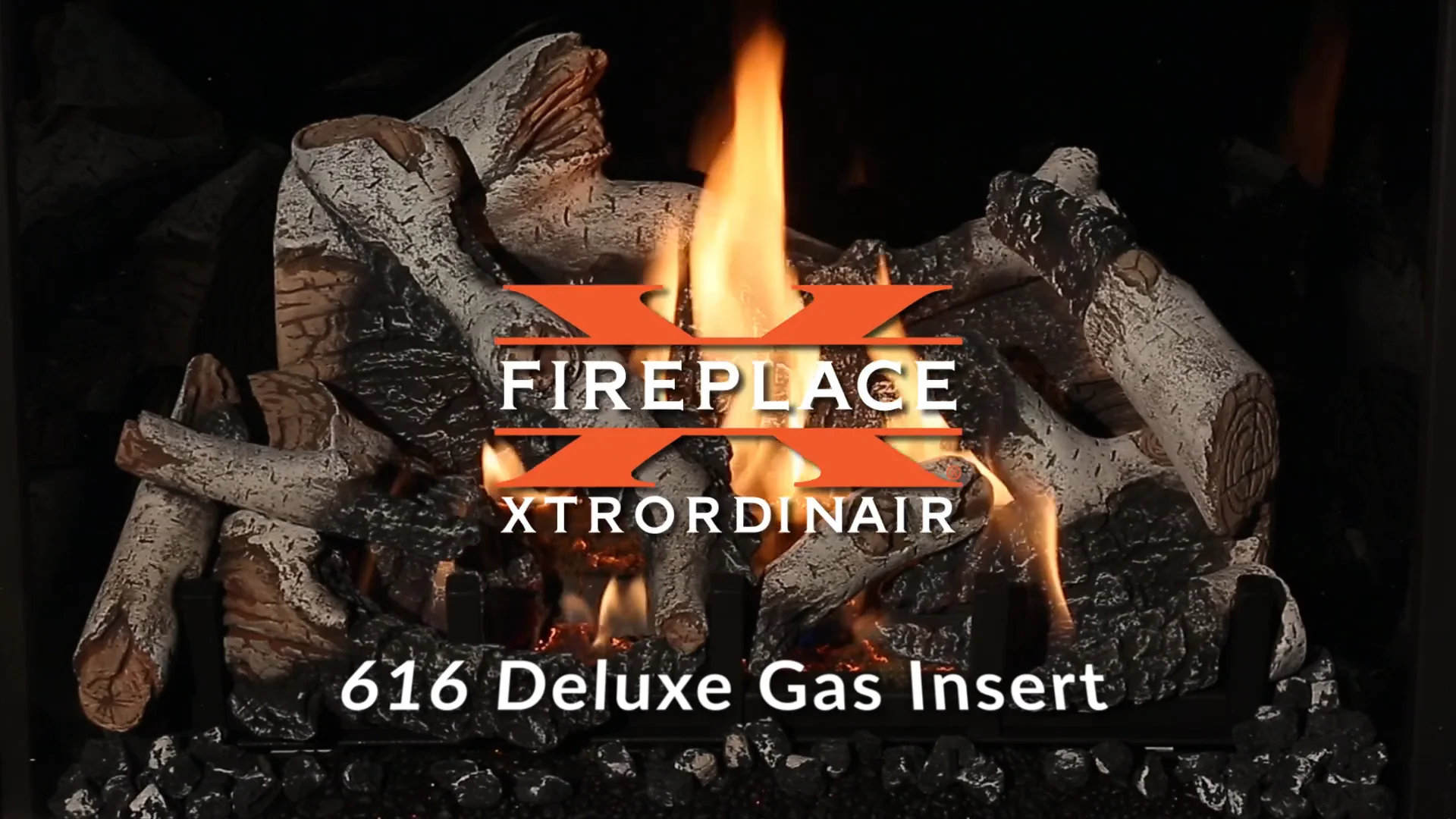 616 Deluxe Ember-Glo Fireplace by Fireplace Xtrordinair