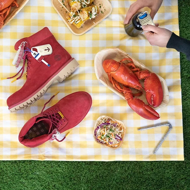 Timberland store lobster boot