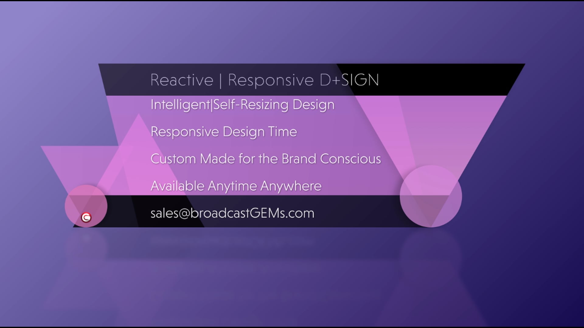 Custom Made Motion Graphics Template