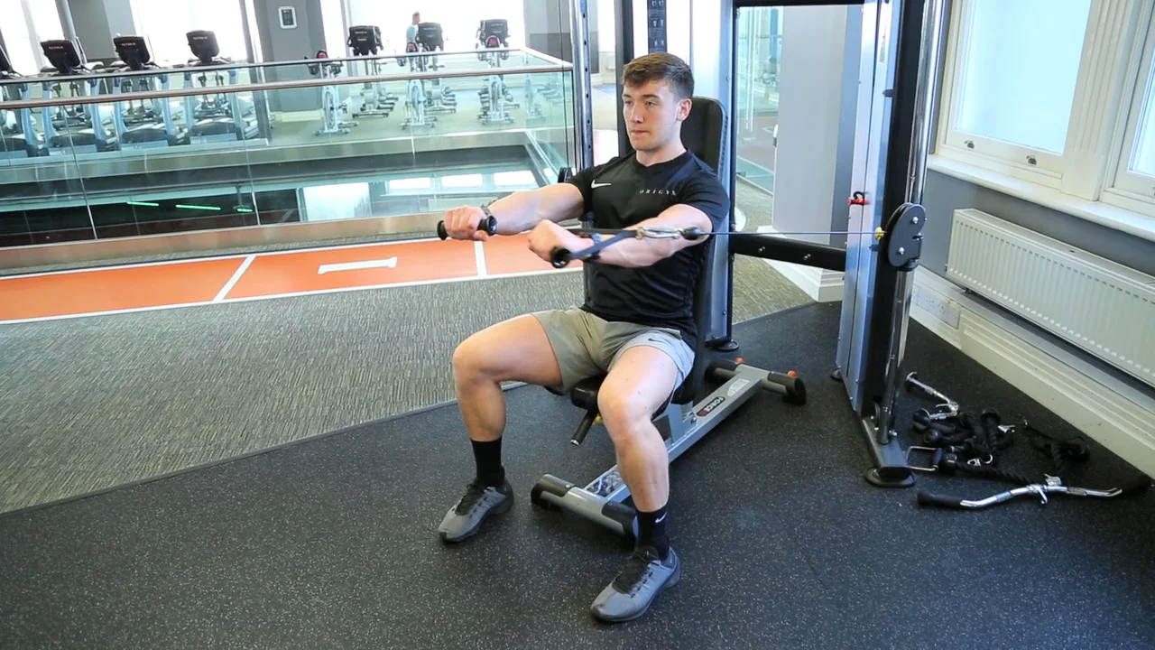 Seated Cable Chest Press ripl fitness