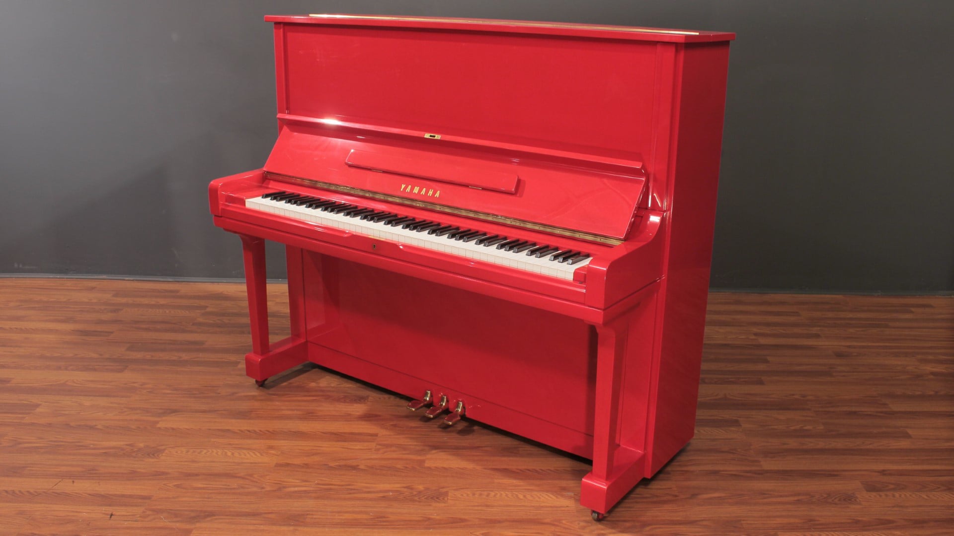 52" Upright Piano Polished Red Four Star Vimeo