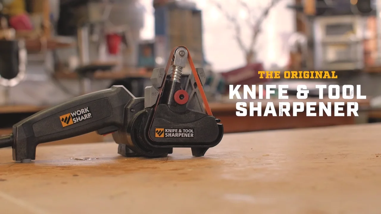 How to Sharpen Scissors with the Work Sharp Original Knife and Tool  Sharpener 