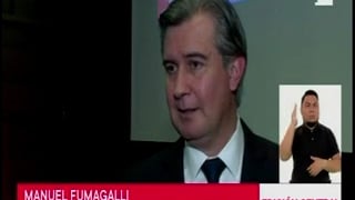 Entrevista a Manuel Fumagali en Canal 7
