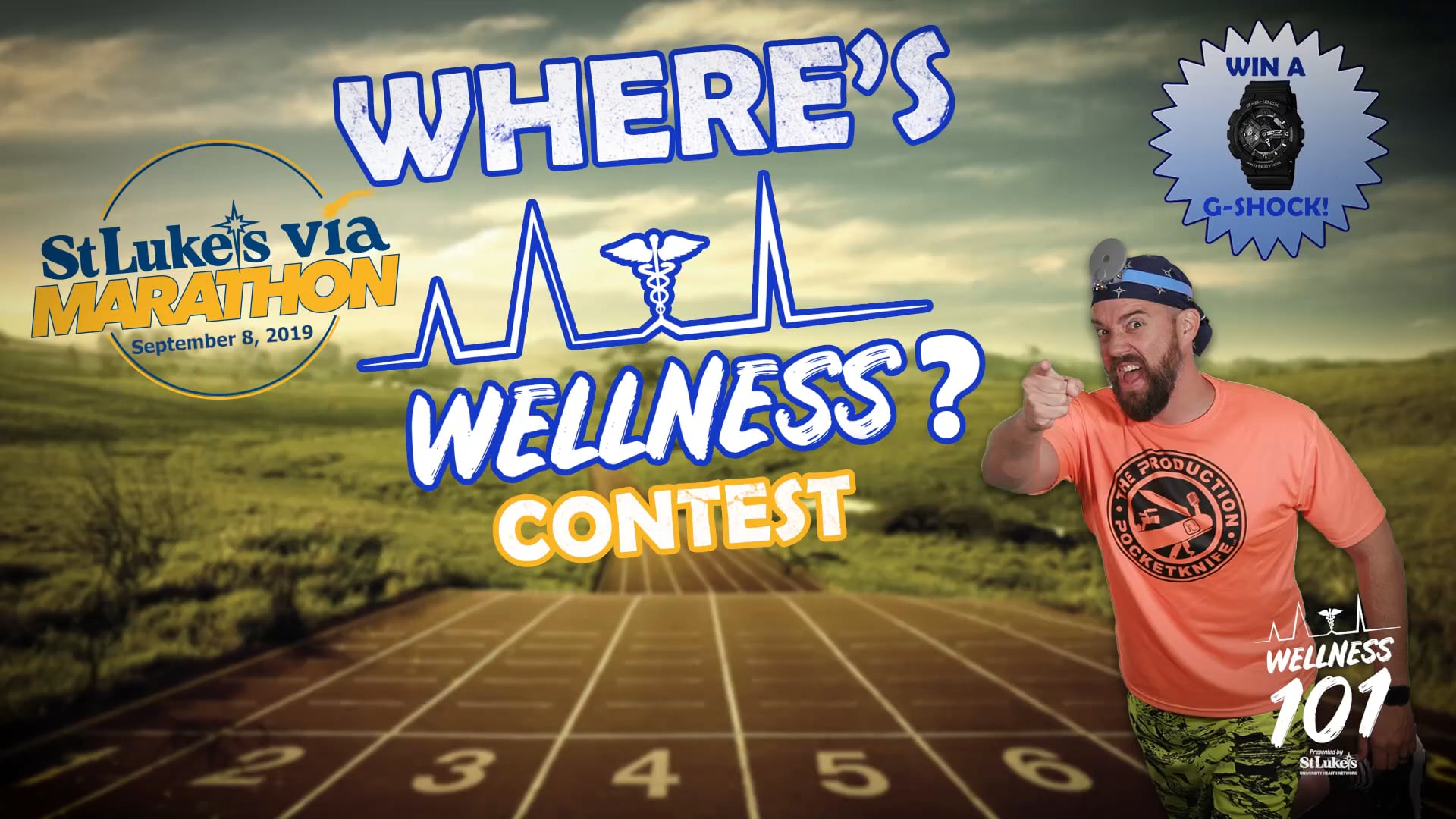 St. Luke's Via Marathon Where's Wellness Contest