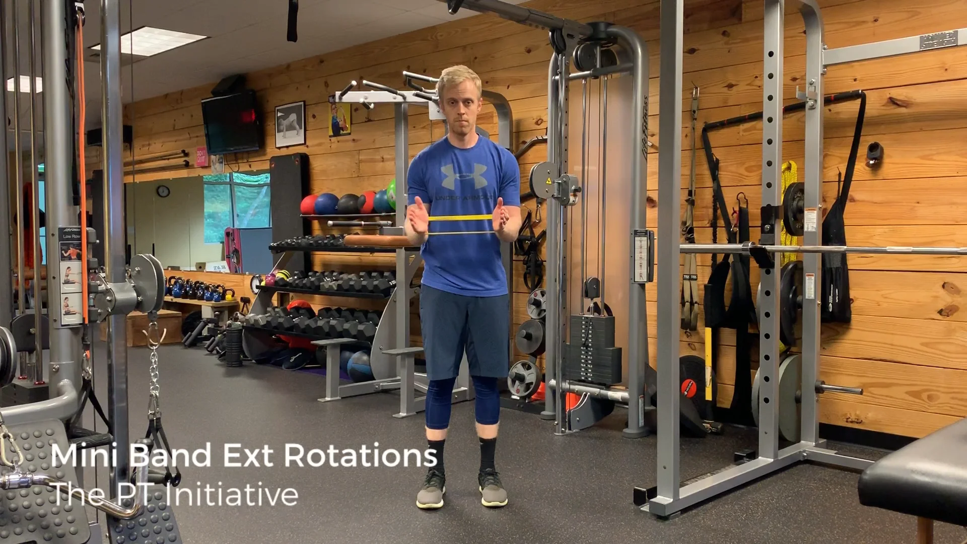 Mini Band External Rotation on Vimeo