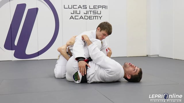 Side Control Escape to Closed Guard