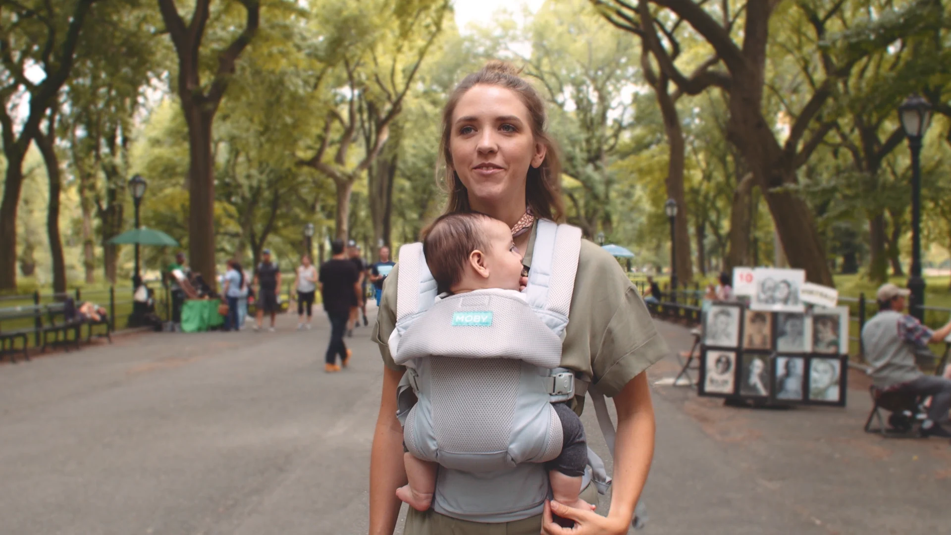 MOBY Move Baby Carrier on Vimeo