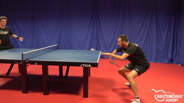 Half Long Balls on the backhand side