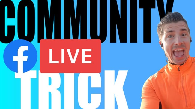 Der Community Trick für LIVE Videos