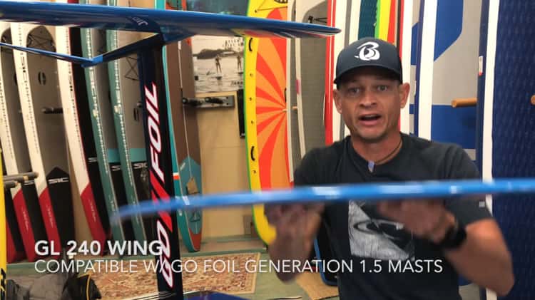 Go Foil GL 240 Front Foil Wing on Vimeo