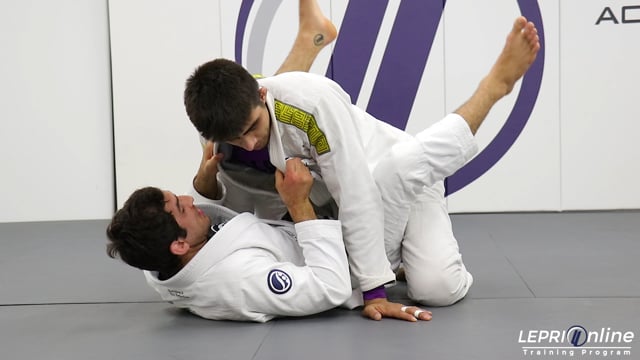 Cross Choke Attempt to Armbar When Opponent Postures Up