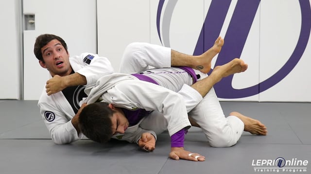 Cross Choke Attempt to Back Take When Opponent Defends