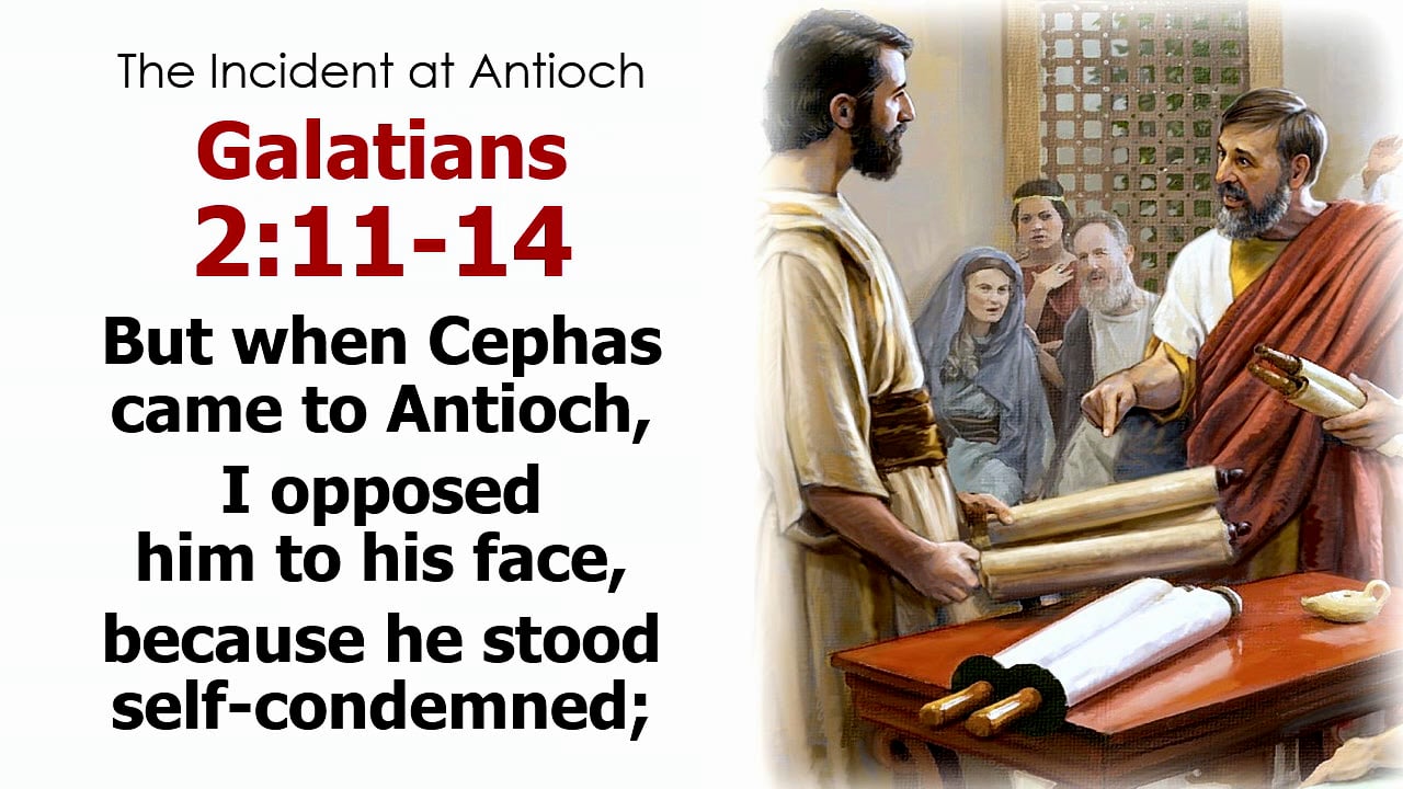 Gal 2: The Incident at Antioch