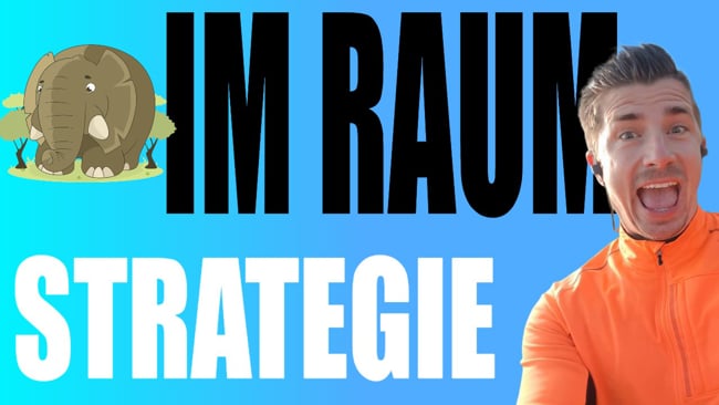 Die Elefant im Raum Strategie bei Akquise von fremden Personen