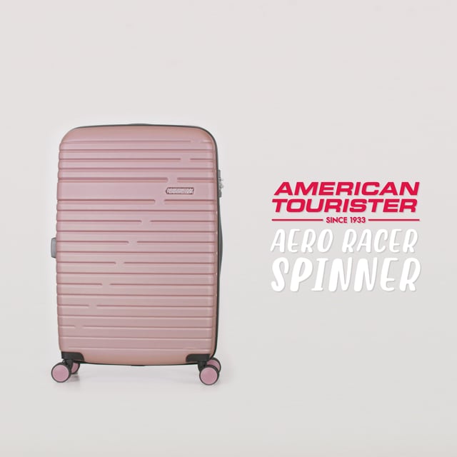 Mala de Viagem Grande 79cm Expansível c/ 4 Rosa - Aero Racer - American Tourister® - Loja Malas de Mochilas