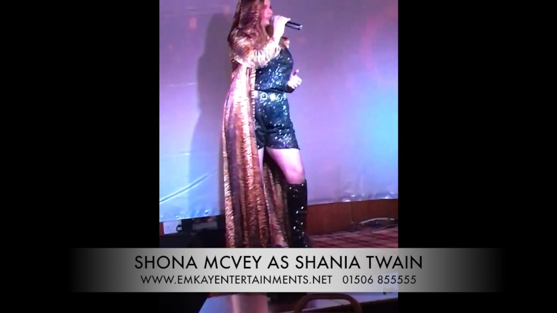 Shona McVey as Shania Twain - Live