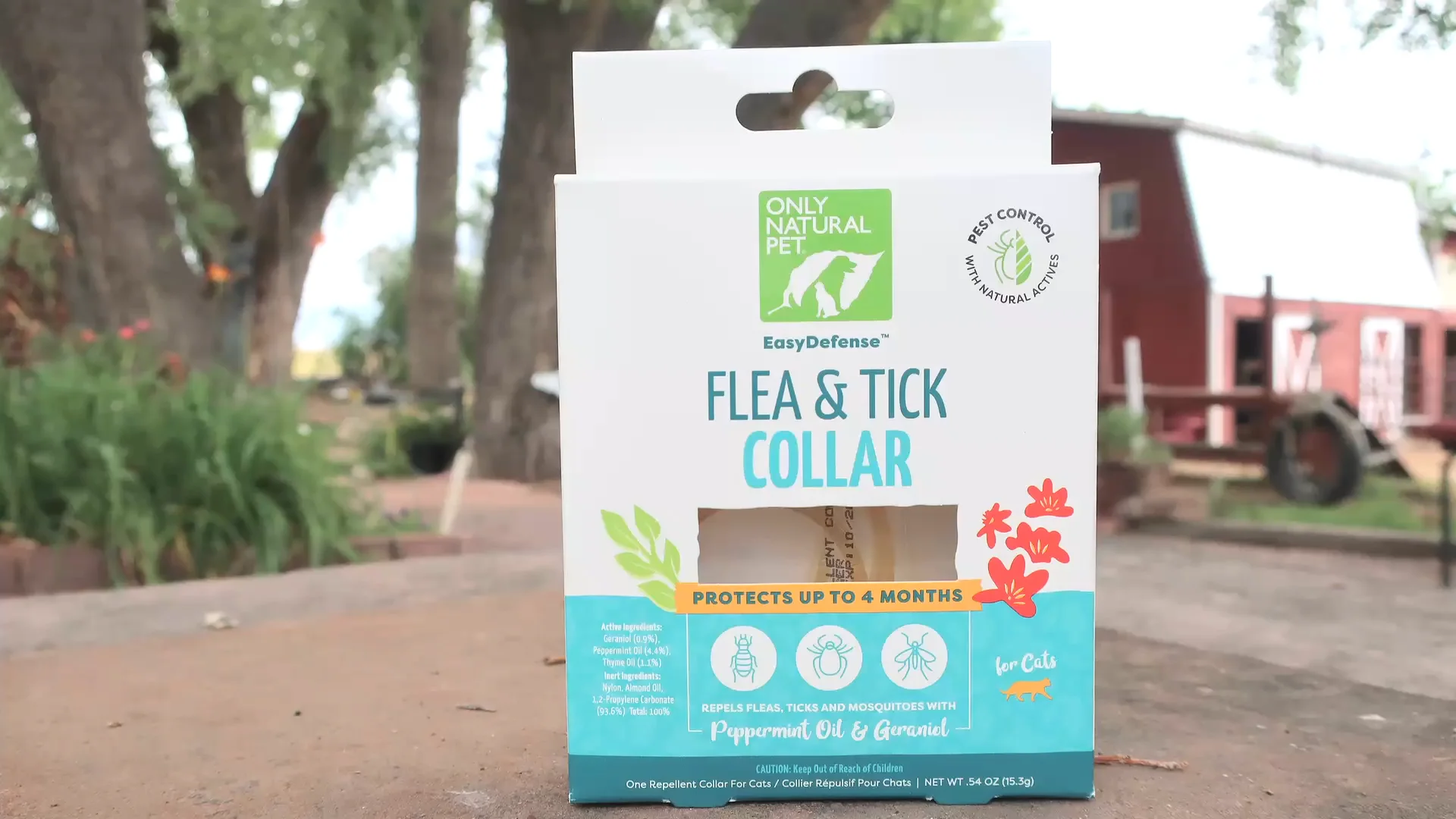 Natural flea 2024 tick collar