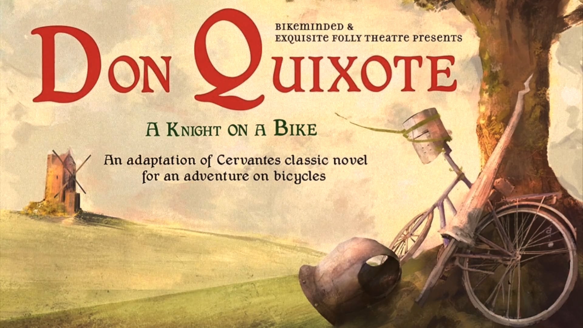 Don Quixote  - A Knight on a Bike, Bikeminded and Exquisite Folly Trailer