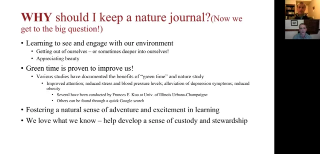 How to Keep a Nature Journal