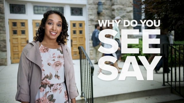 Why I See Say &ndash; Churches PSA