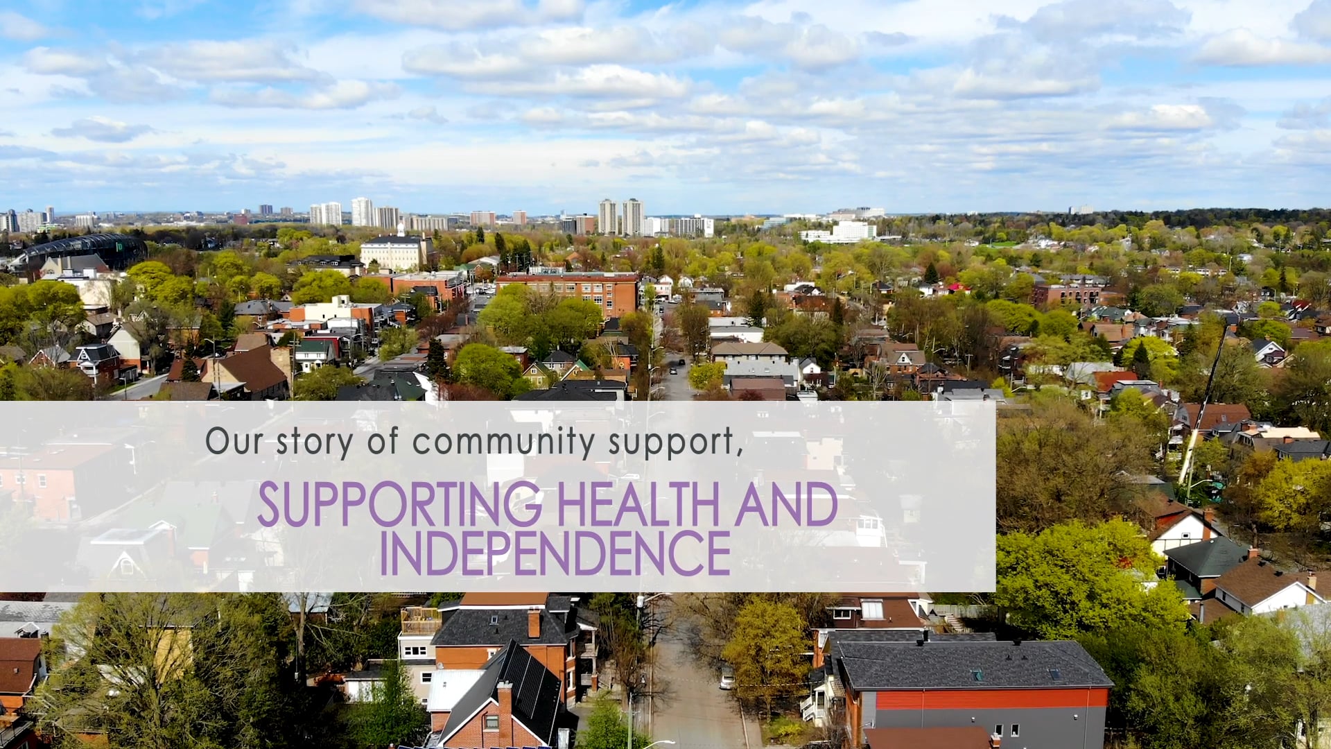 Supporting Health and Independence - My Story of Community Support