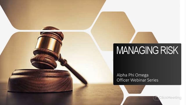 Part 4 - Managing Risk