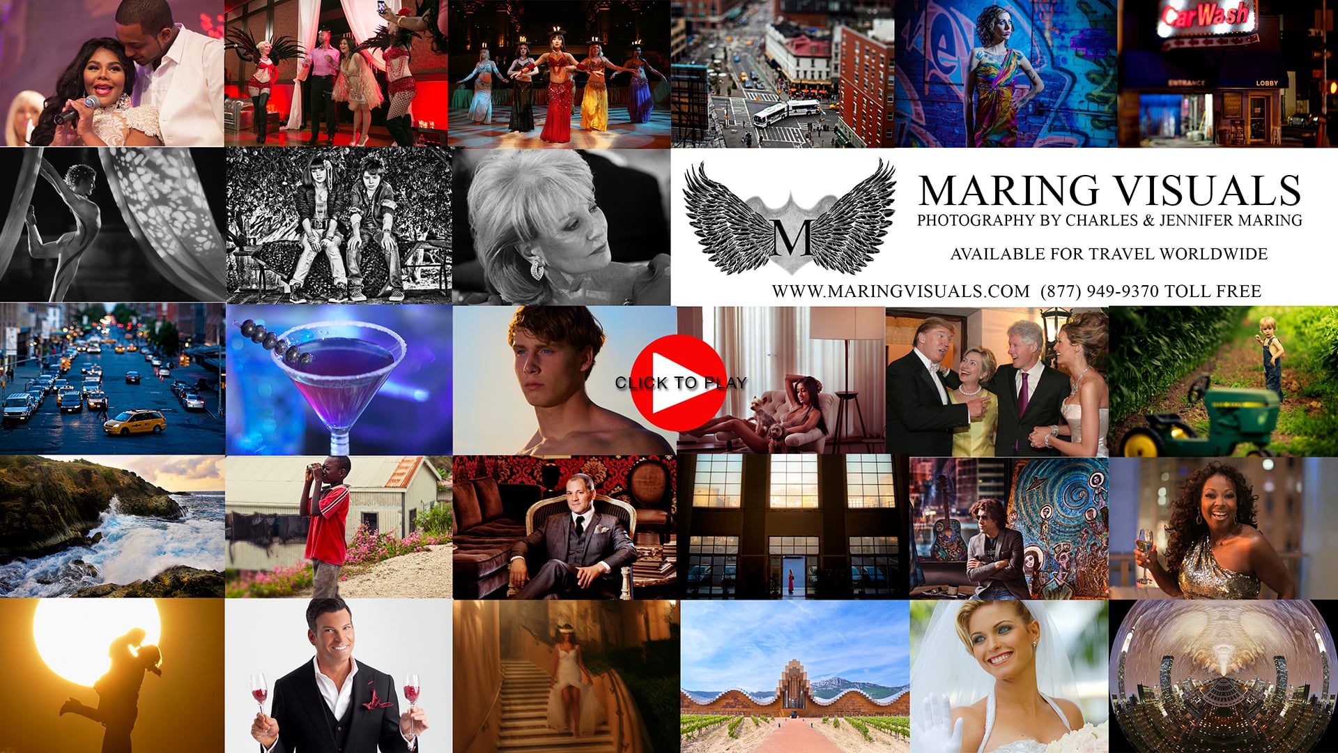 Promotional video thumbnail 4 for Maring Visuals