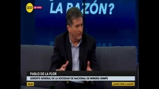 Entrevista a Pablo de la Flor en RPP TV