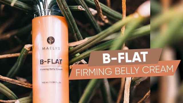 B-FLAT Belly Firming Cream - MAËLYS Cosmetics