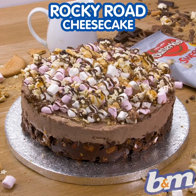 Rocky road deals cheesecake