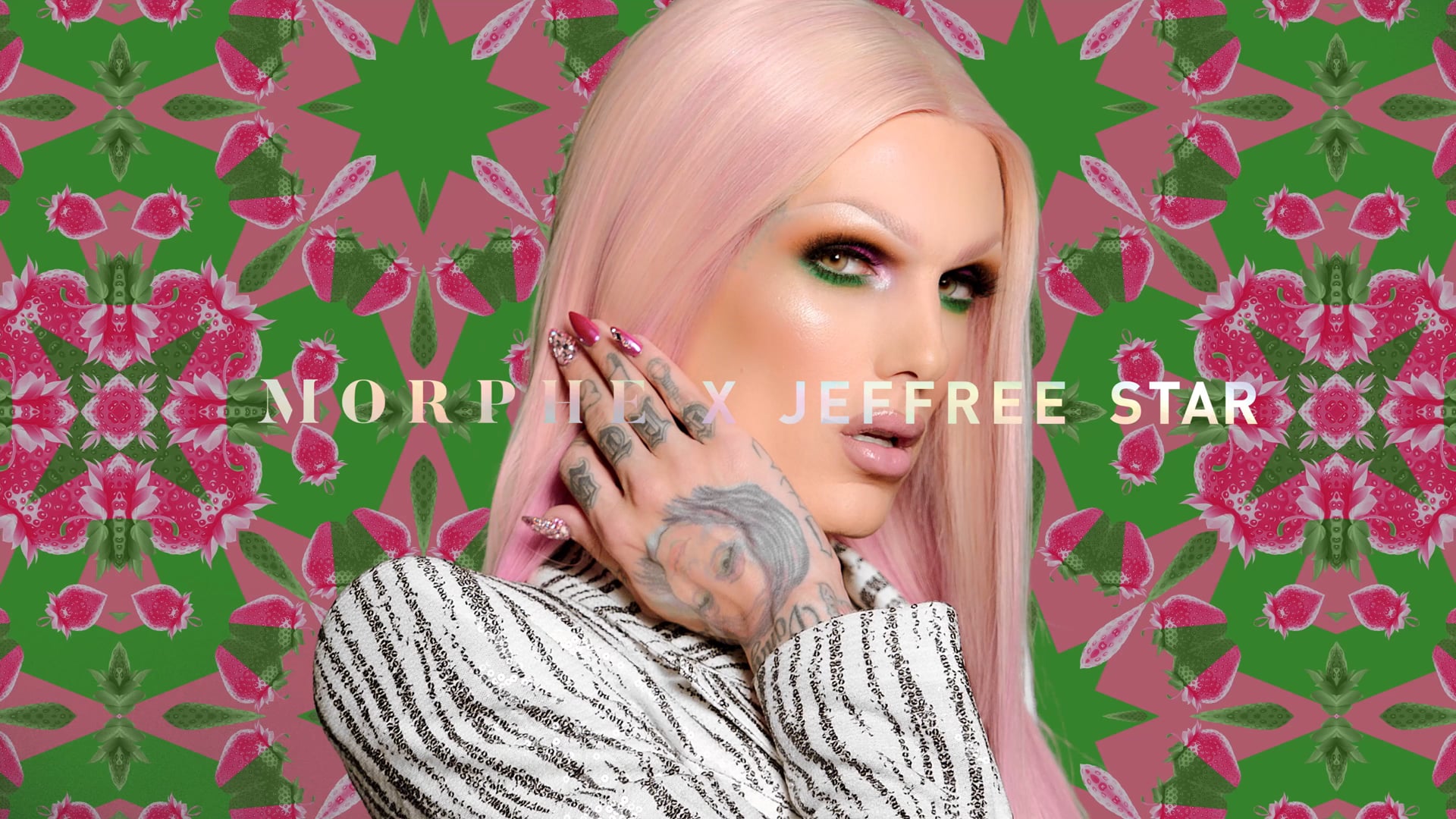 Jeffree Star x Morphe Brushes Cosmetics Ad Campaign