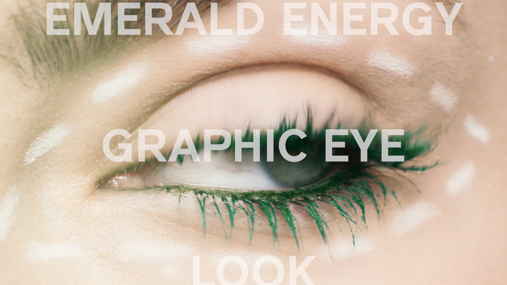 Shiseido Cosmetics Beauty Video Timelapse Makeup Tutorial Green directed by Jamie Nelson