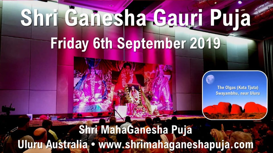 Shri Gauri Puja at Uluru Australia 6th September 2019