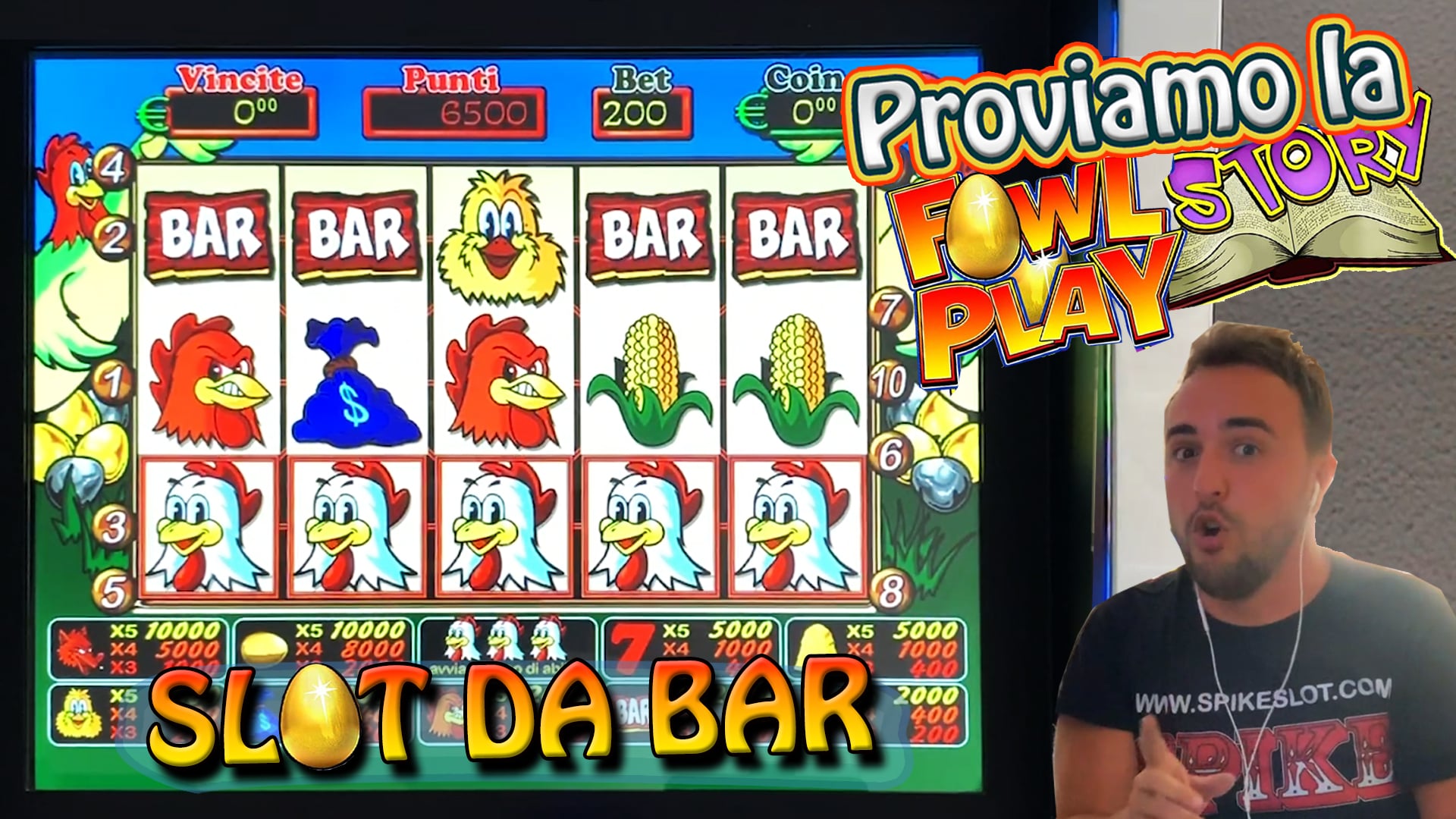 Bonus fowl play gallina slot