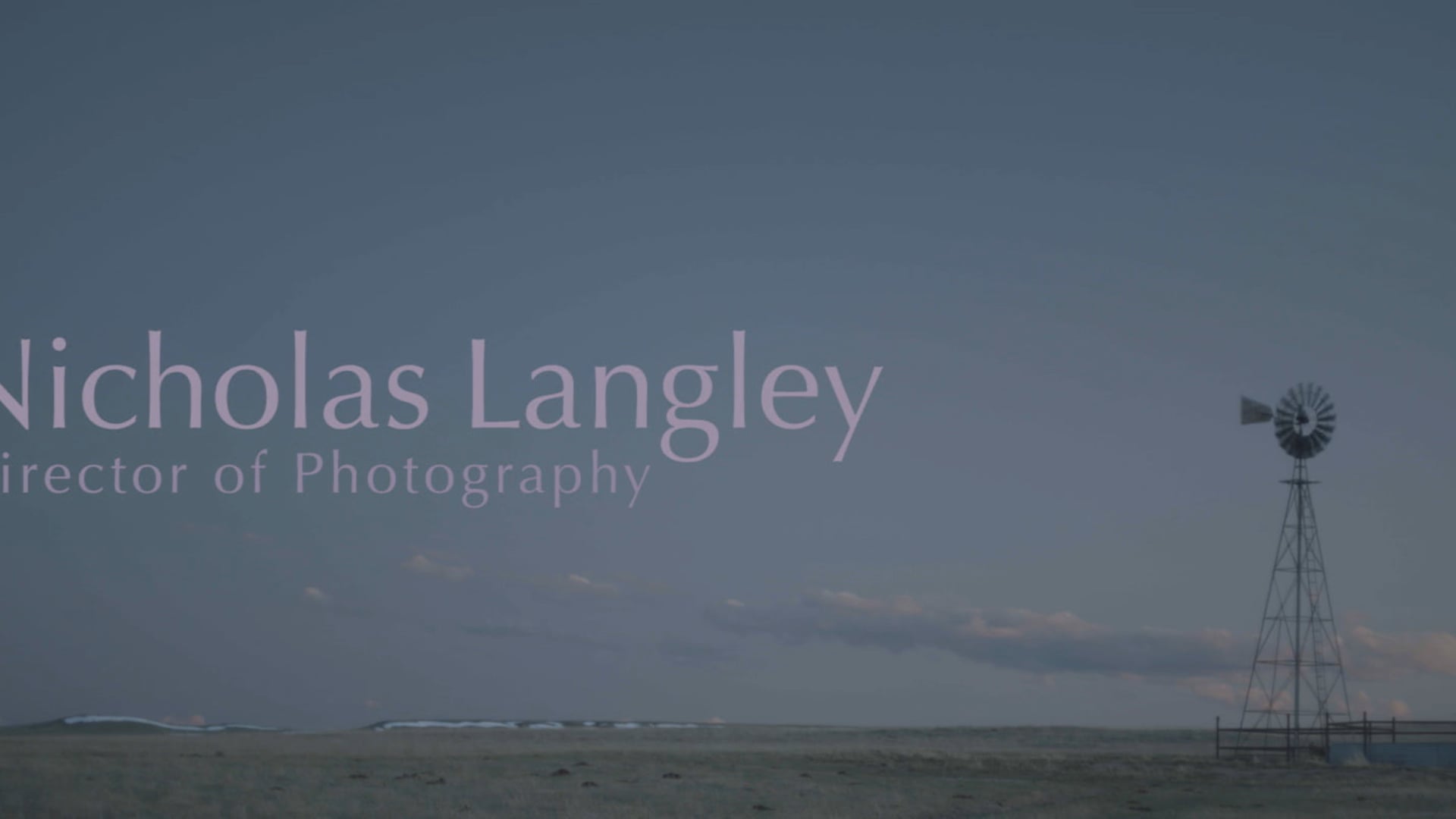 Nicholas Langley | 2019 Reel