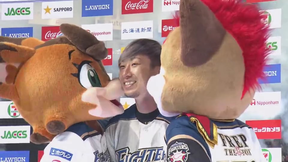 ファイターズ・金子弌大投手ヒーローインタビュー 2019/9/8 F-B