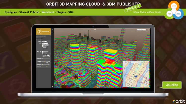 Orbit 3DM Publisher Cloud v20