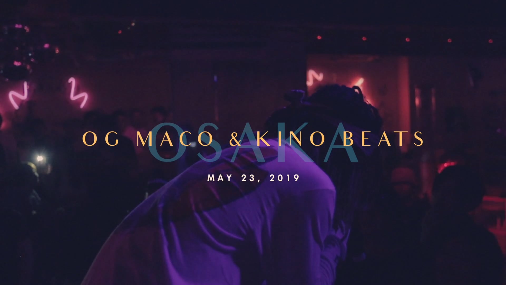 OGMACO & KINO BEATS Asia Tour in Osaka Recap Video Teaser [Trephic]