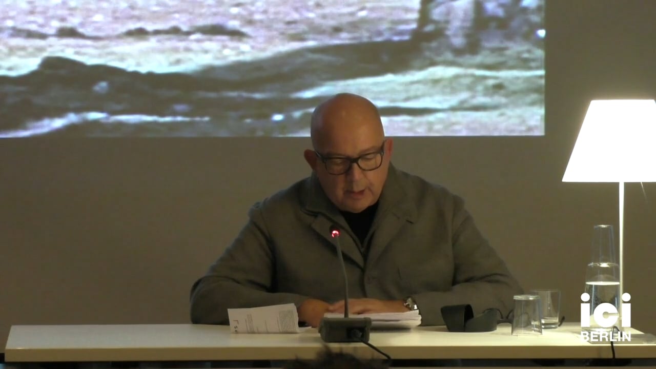 Talk by Laurence Rickels