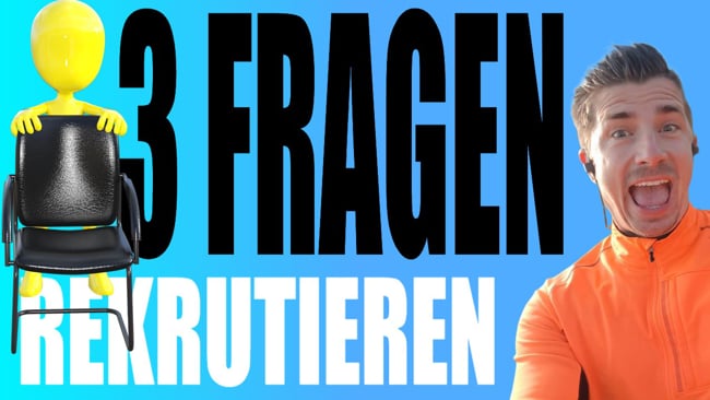 3 Fragen um Vertriebspartner zu rekrutieren