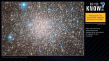 At left is an image of a dense field of stars. In the top right corner is the "Did You Know?" logo. Just below is a yellow box with text that reads "Telescopes do more than capture gorgeous images." More text appears below.