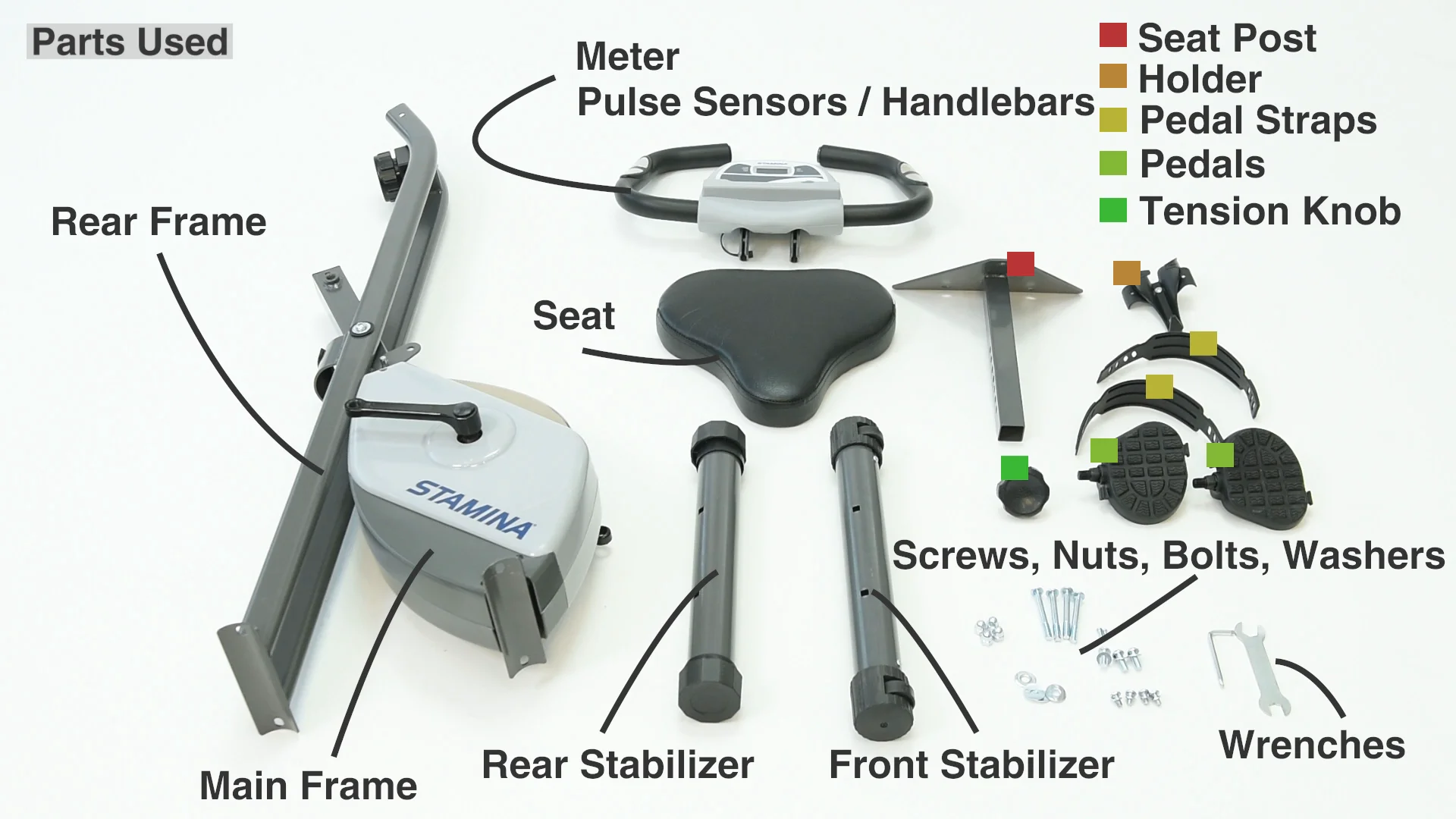 Stamina cardio deals exercise bike