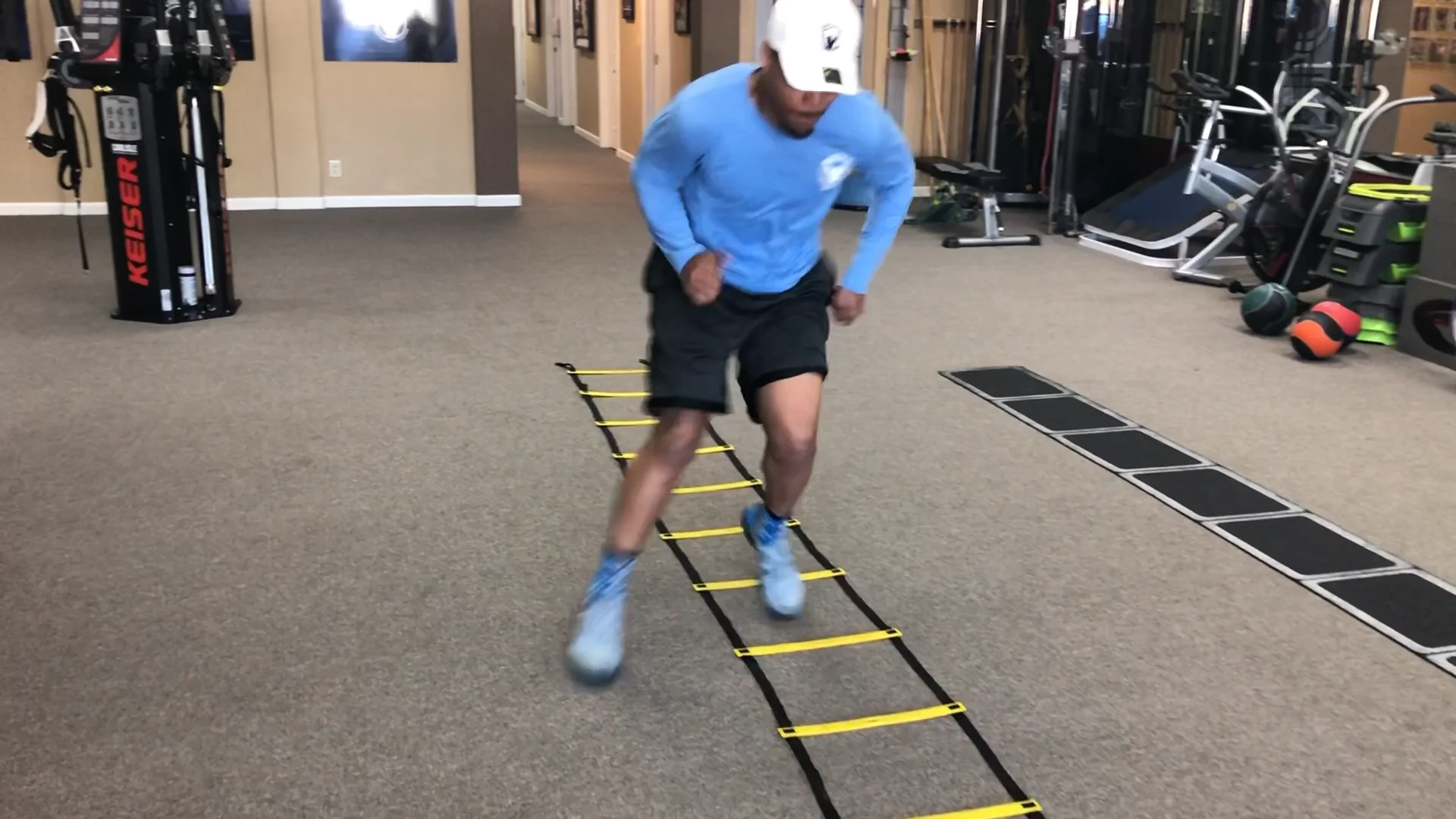 Ali shuffle ladder online drill