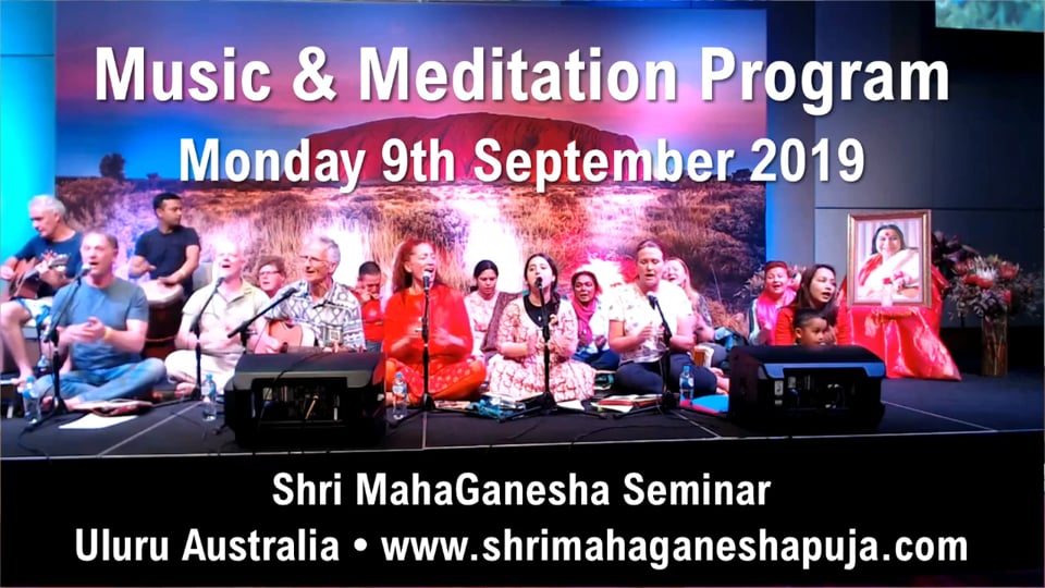 Music and Meditation Public program at Uluru Monday 9th Sept 2019